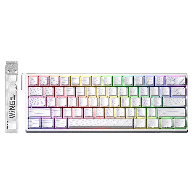 狼蛛 WiN 60/68HE磁轴机械键盘RT电竞游戏客制化低延迟有线RGB