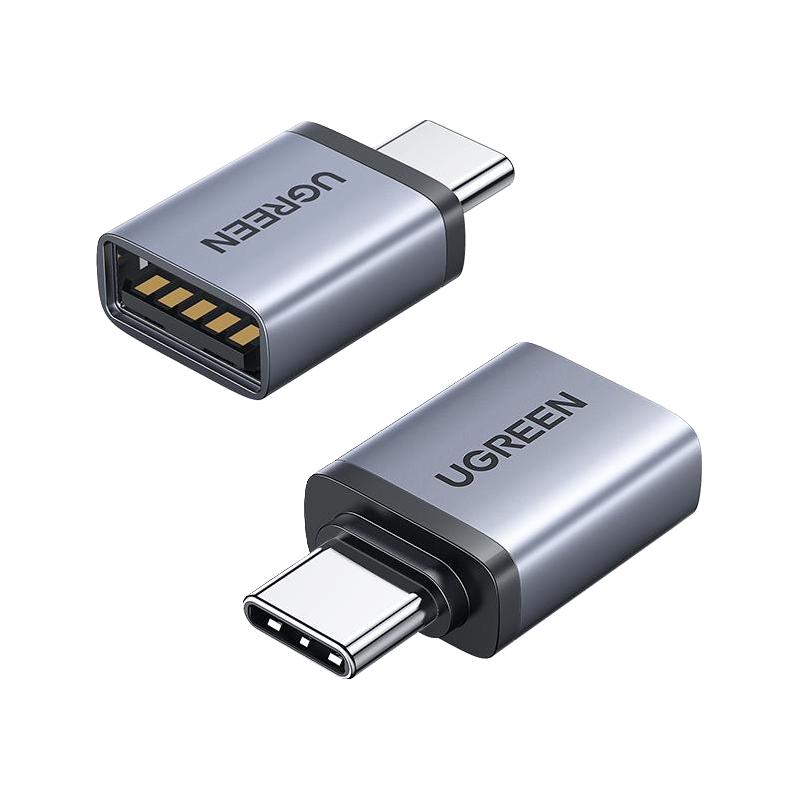 绿联 US270 无挂绳 OTG转接头 Type-C转USB-A