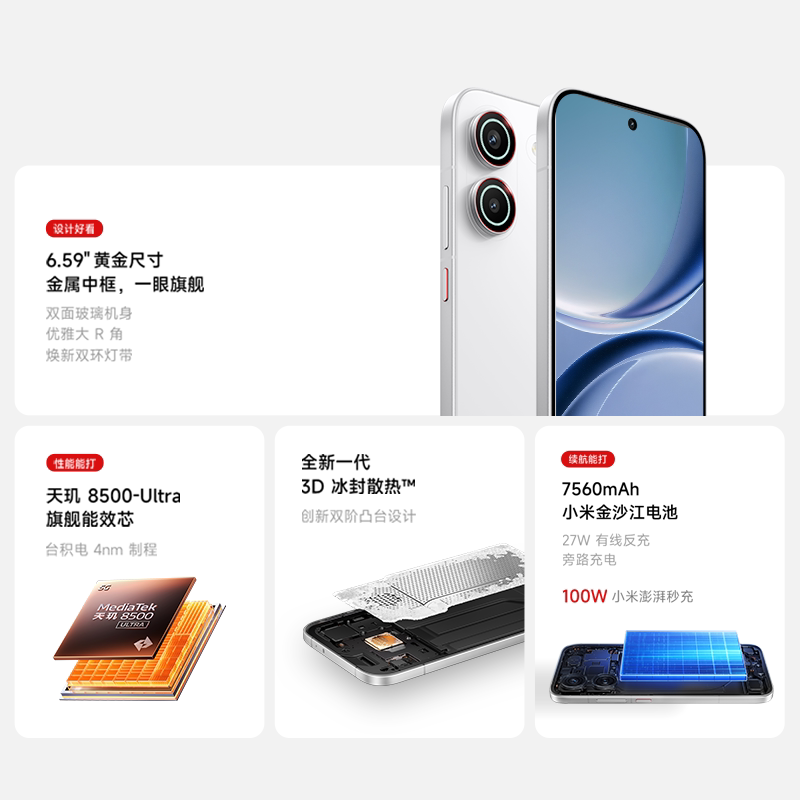 Redmi Turbo 5直降640元抢购
