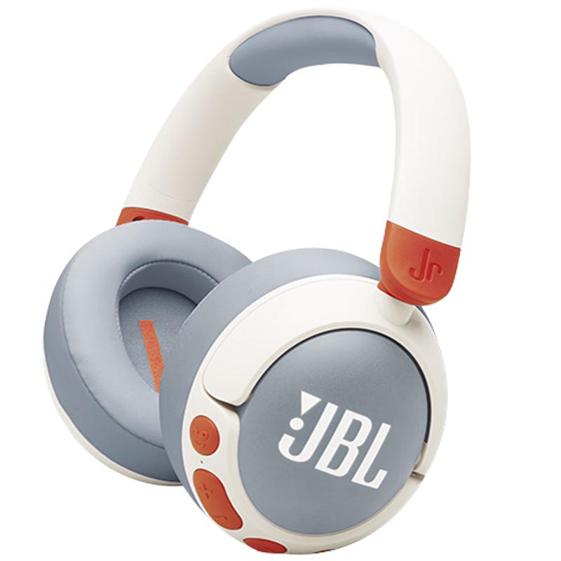 JBL JR470NC 耳罩式头戴式主动降噪动圈蓝牙耳机 白色