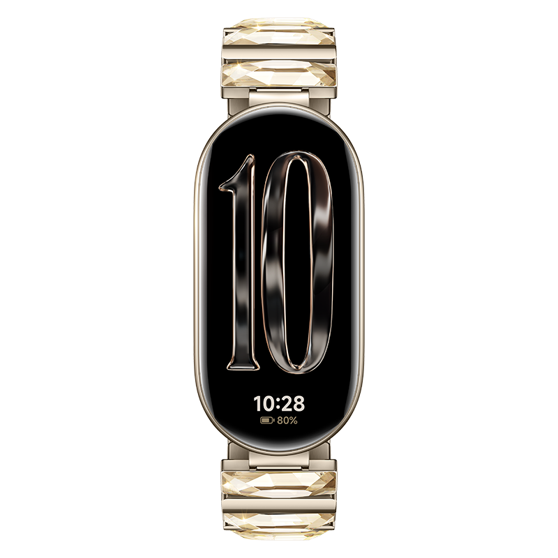 小米 Xiaomi 手环10 NFC耀影金特别版智能手环运动健康防水睡眠心率