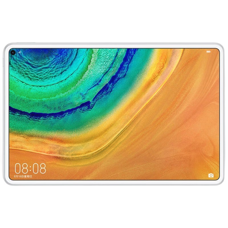 华为(HUAWEI) MatePad Pro 麒麟990芯片10.8吋可选5G通话网课学习平板电脑 6G+128G WiFi版 贝母白 官方标配