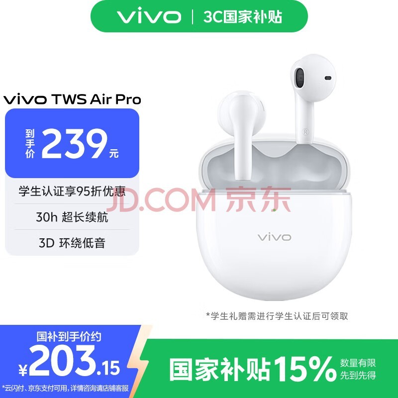 vivo TWS Air Pro ֧룩 Ԫ vivoiQOOƻΪСֻ