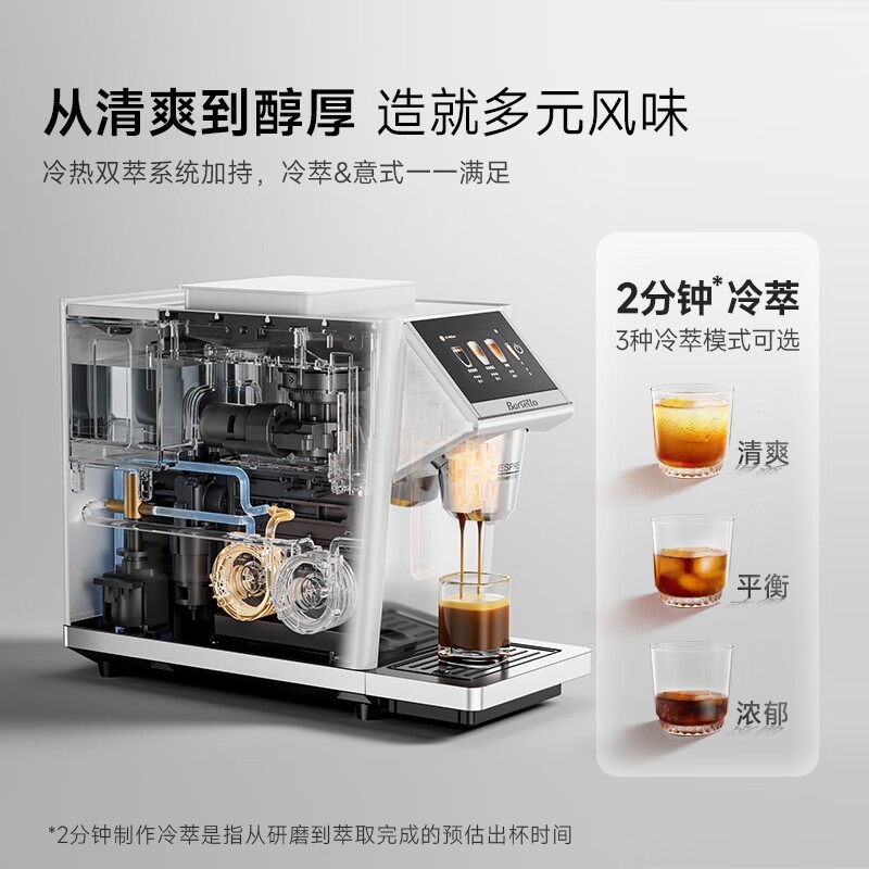 Barsetto百胜图BAE - LX1咖啡机优惠来袭