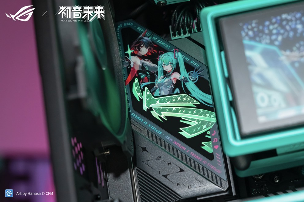 冲破次元壁 华硕X870E RO姬×初音未来版主板火热预约中