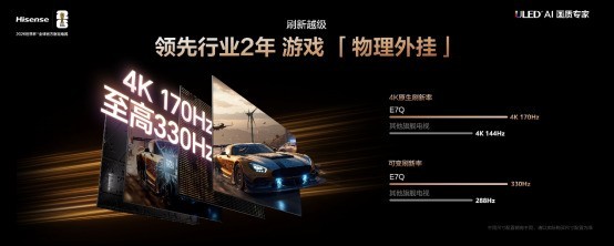海信E7Q系列发布：7999元起的 “旗舰刺客” 破解高端电视选购难题