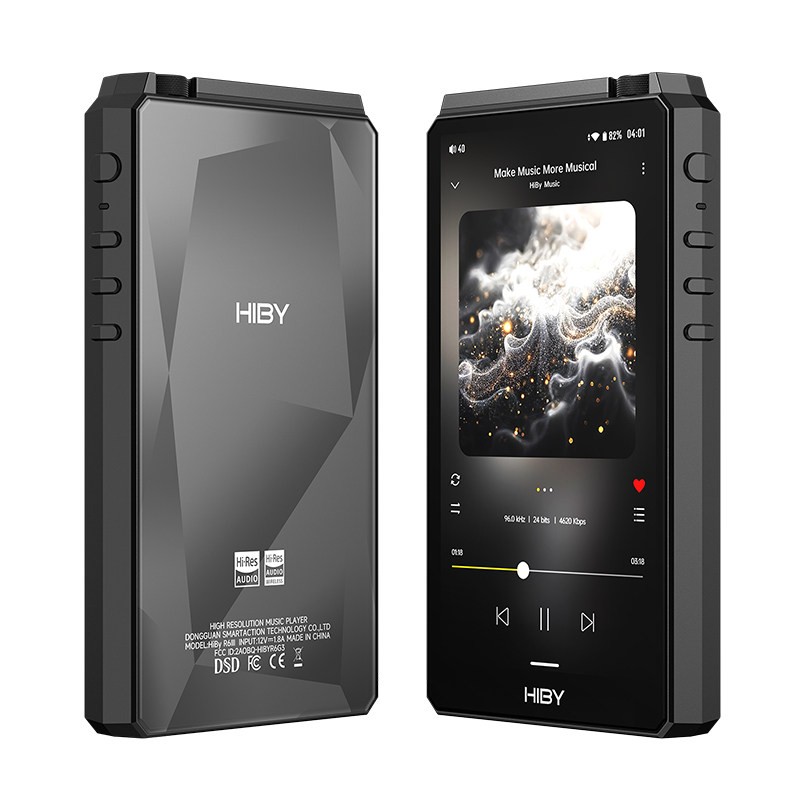 海贝音乐 HiBy R6三代（2025）海贝安卓播放器便携HiFi无损A类耳放手机MP3