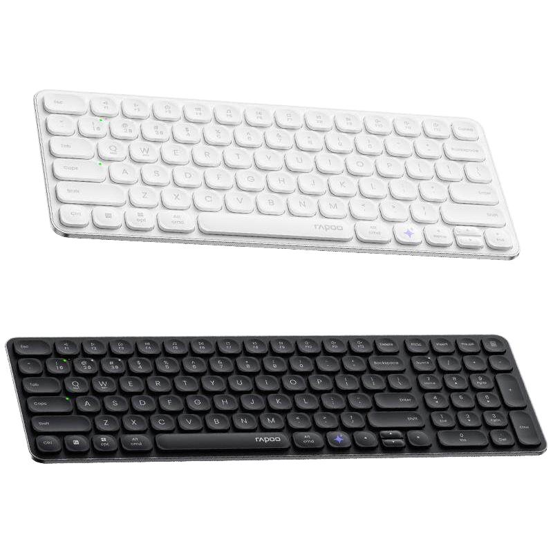 雷柏 E9000G AI版 多模无线 刀锋超薄键盘