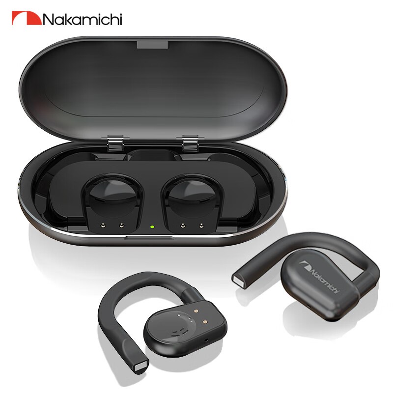 Nakamichi/中道 开放式空气传导蓝牙耳机陶瓷天线OWSAngel
