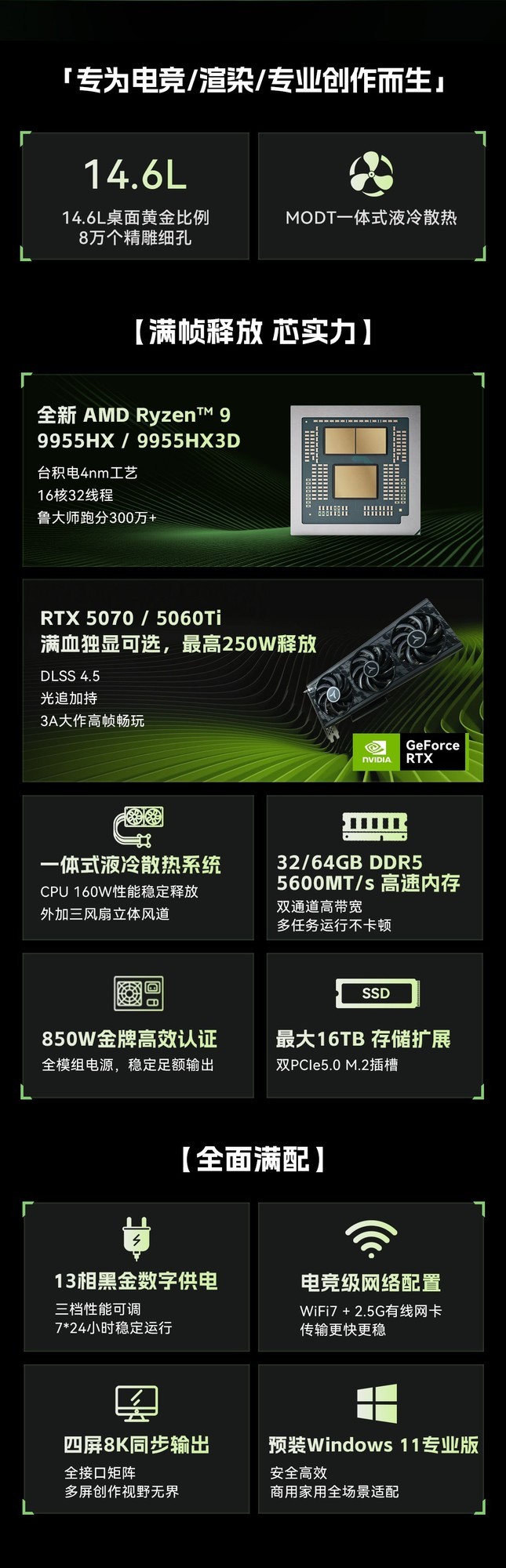 铸就电竞信仰!极摩客NEO-X1系列全新MODT液冷游戏主机京东上市