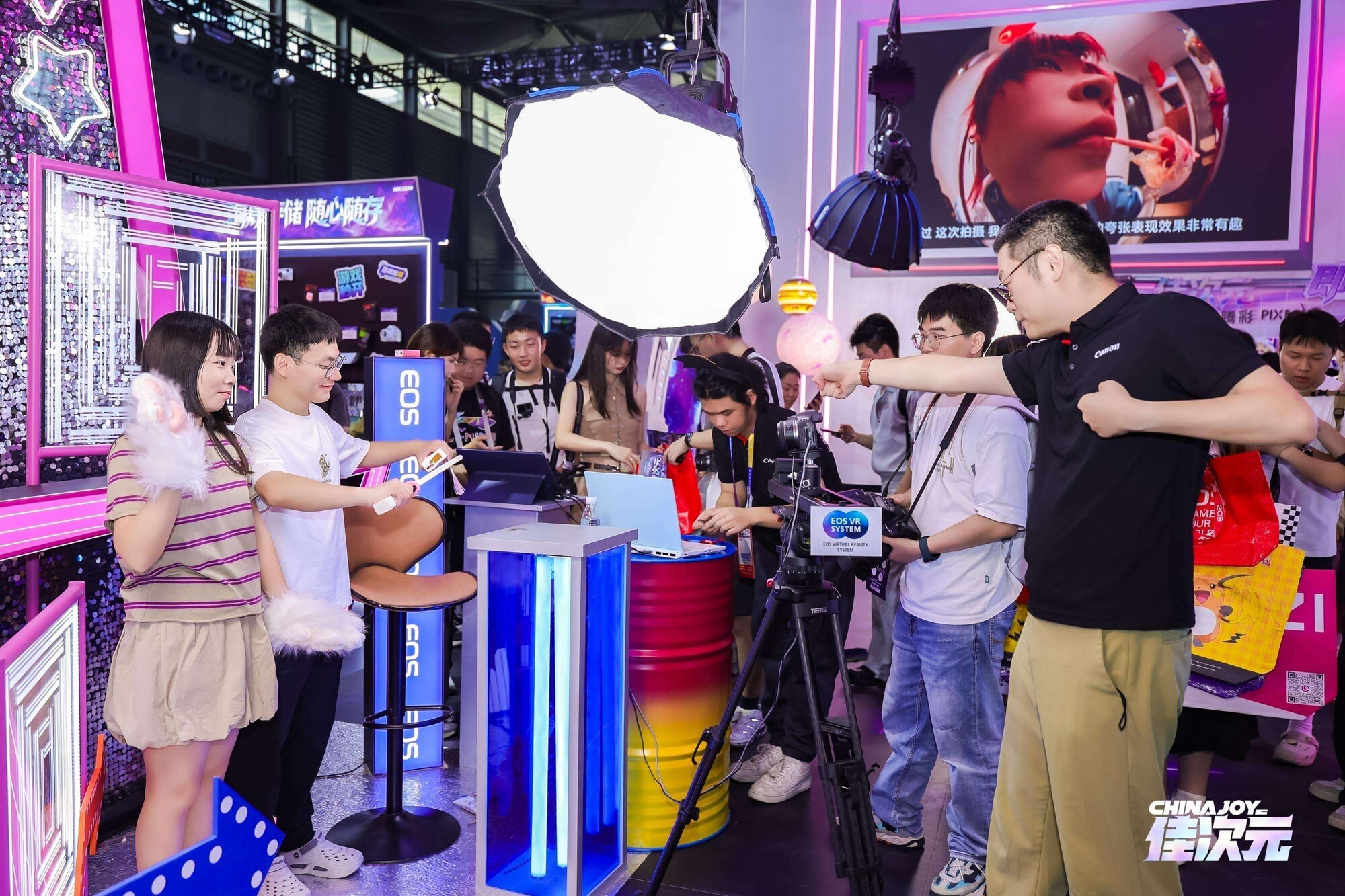 佳能闪耀2026 ChinaJoy,以影像科技定义次元新视界