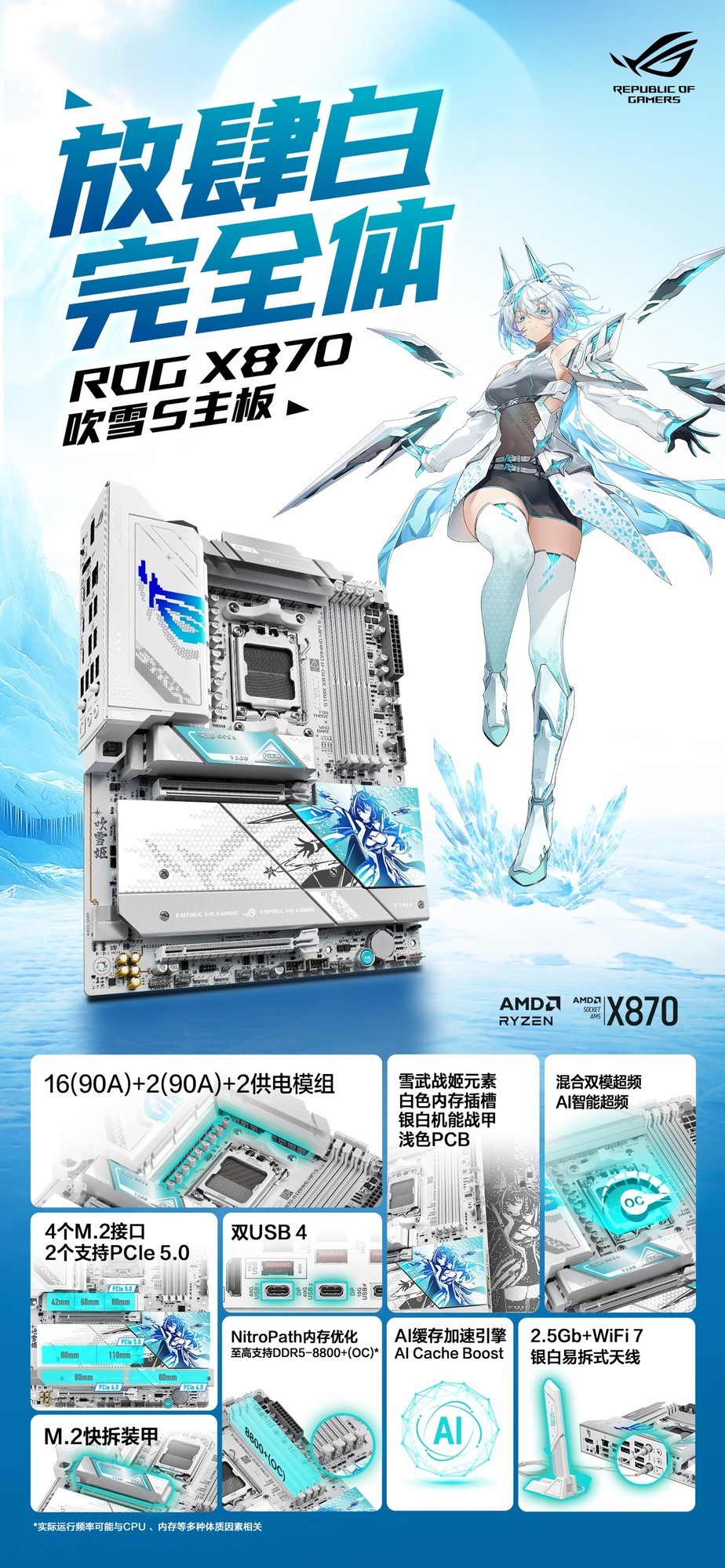 ˶ROG STRIX X870-A GAMING WIFI S巢ۼ2899Ԫ
