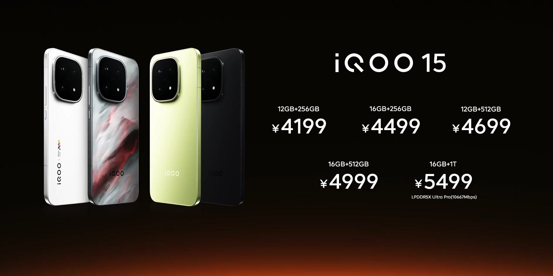 iQOO 15正式发布:游戏天花板,这次真的稳了!