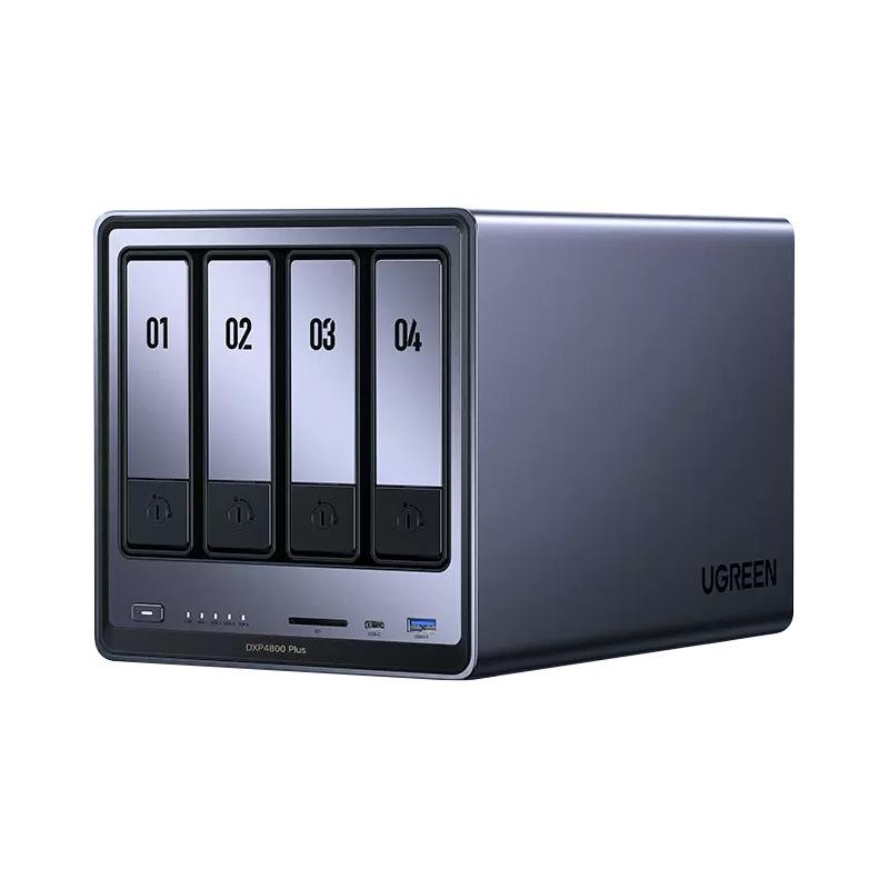 绿联 DXP4800 Plus 四盘位 私有云NAS存储16g版