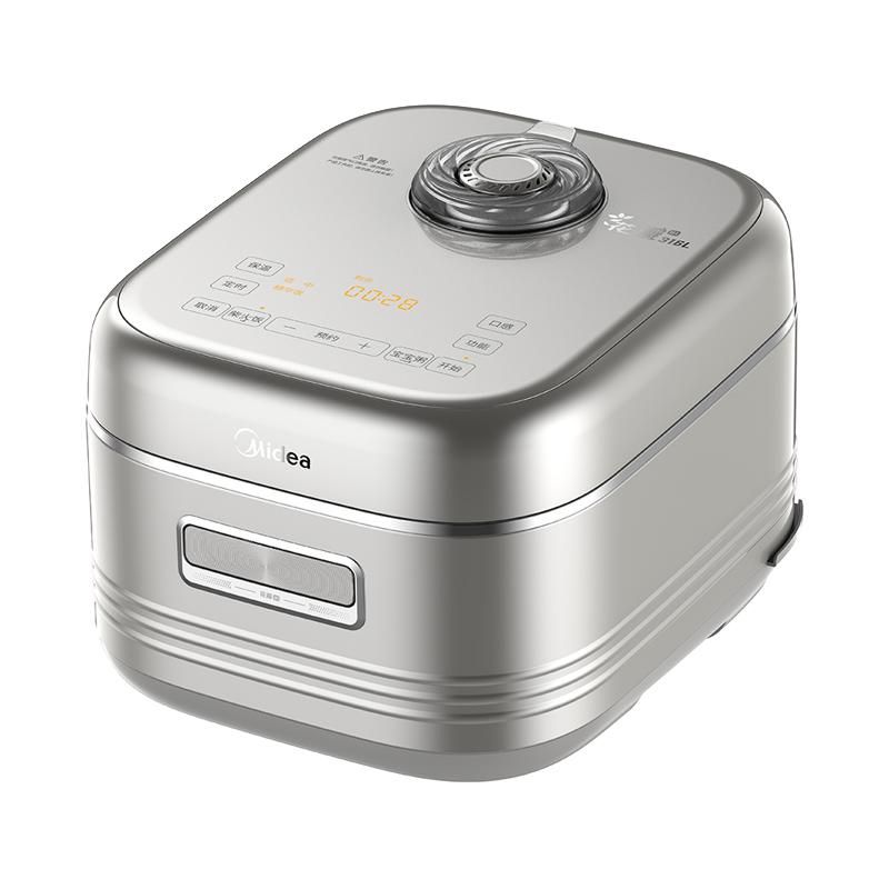 美的 花瓣IH电饭煲家用316L不锈钢0涂层内胆多功能电饭锅3-4人 MB-40HB2