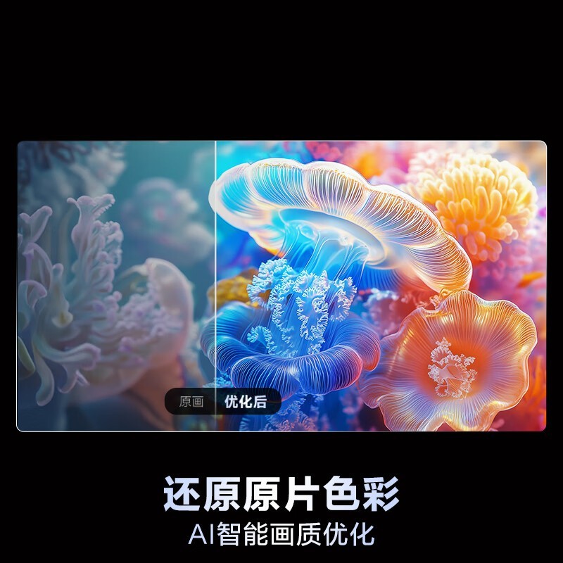 海尔 65H5C 65英寸144Hz高刷高色域全面屏3+32GB
