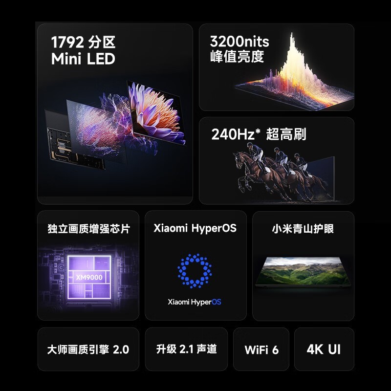 小米 S Pro 2025系列  75 寸 液晶电视