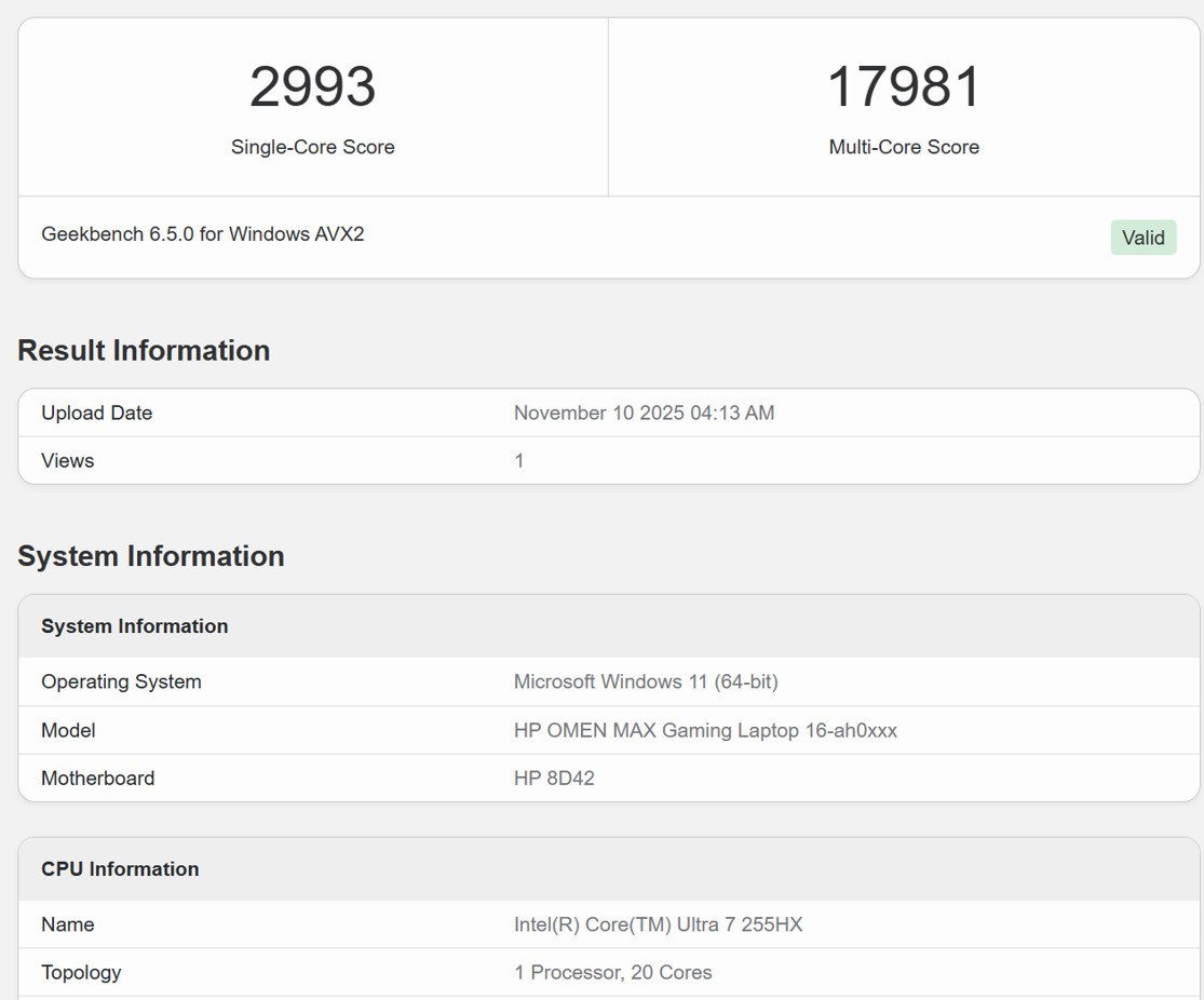 ���Ultra 7 255HX���⣺��Ч����ɫ��HX������