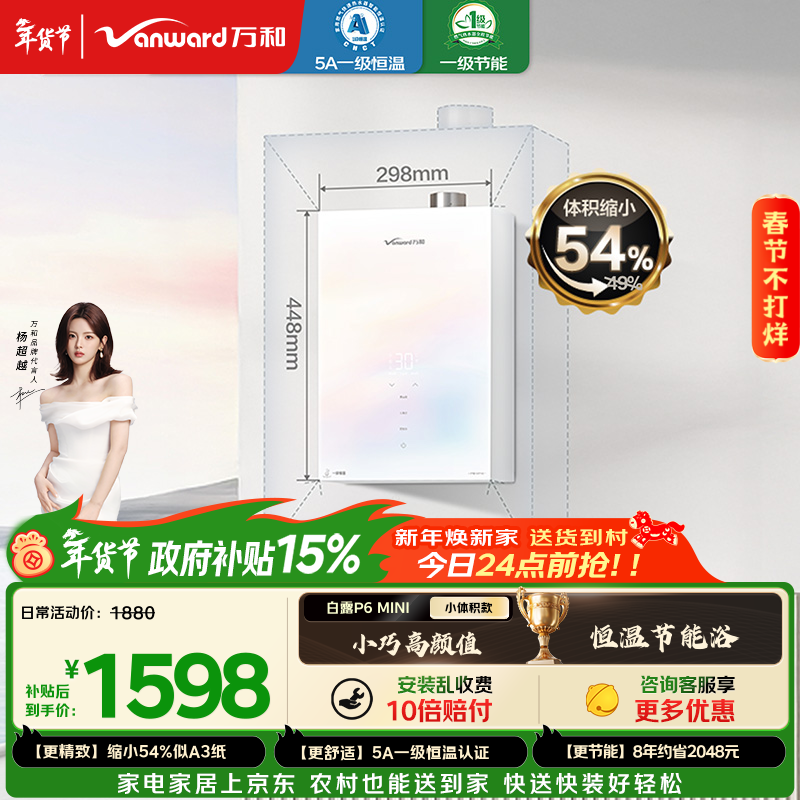 ���P6 Miniȼ����ˮ��ֱ��ǧԪ