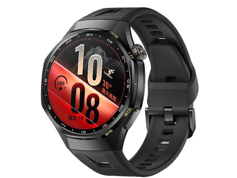 华为 WATCH GT 7 Pro 46mm/碳晶黑 黑色氟橡胶表带