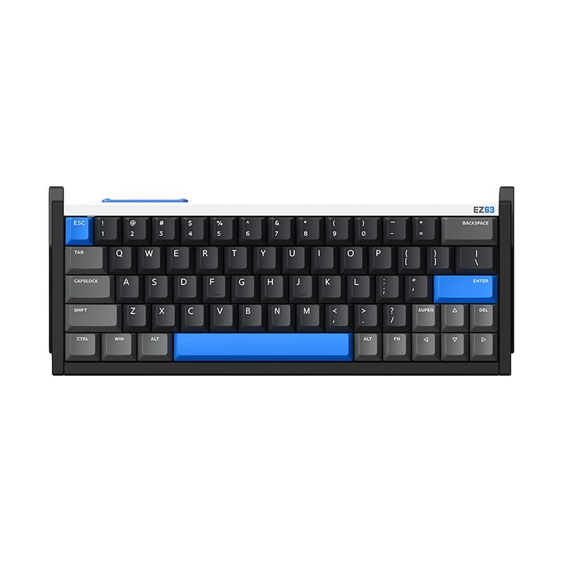 IQUNIX EZ60 EZ63电竞磁轴键盘铝合金CNC磁玉轴无畏契约铝厂