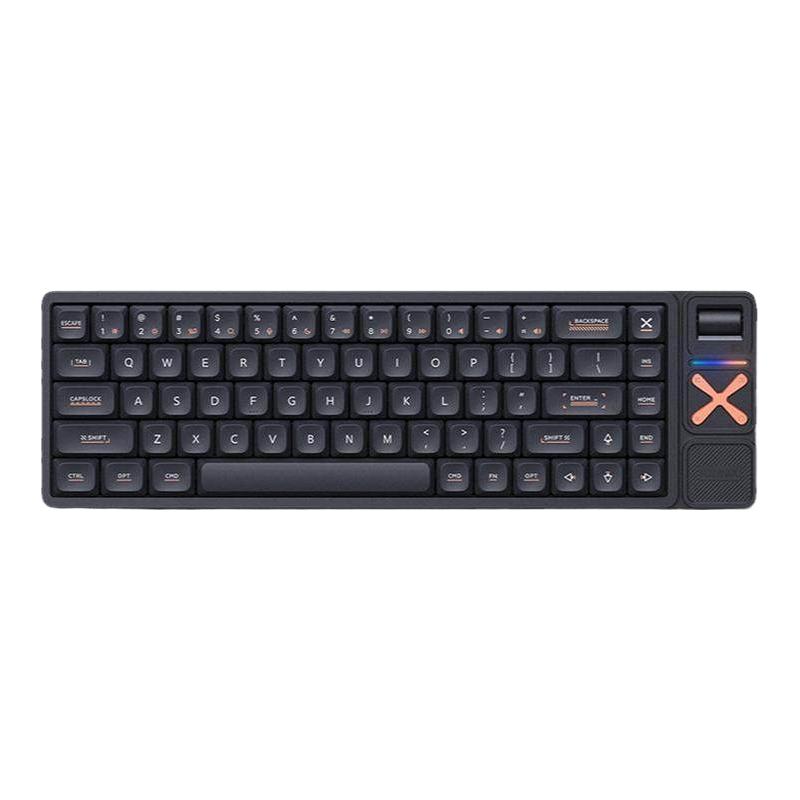 IQUNIX MG65系列矮轴机械键盘无线三模适配Mac平板办公超薄游戏 MG96 Pro 夜游黑 轻羽轴