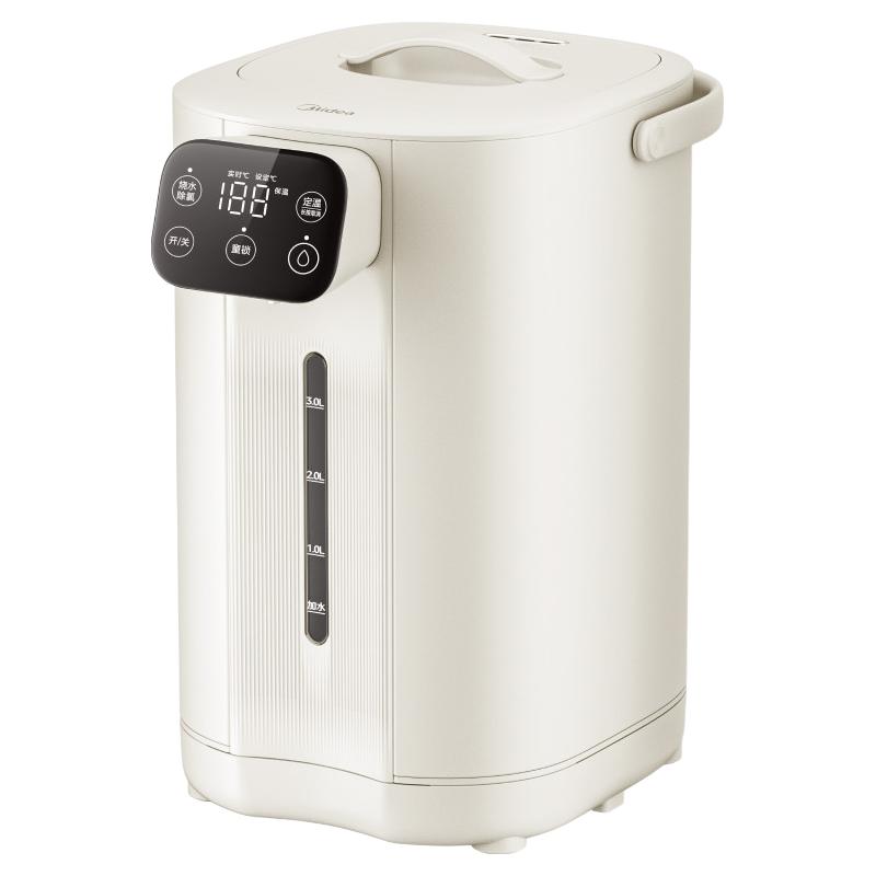 美的 电热水瓶316L不锈钢电热水壶恒温壶多功能智能保温烧水饮水机