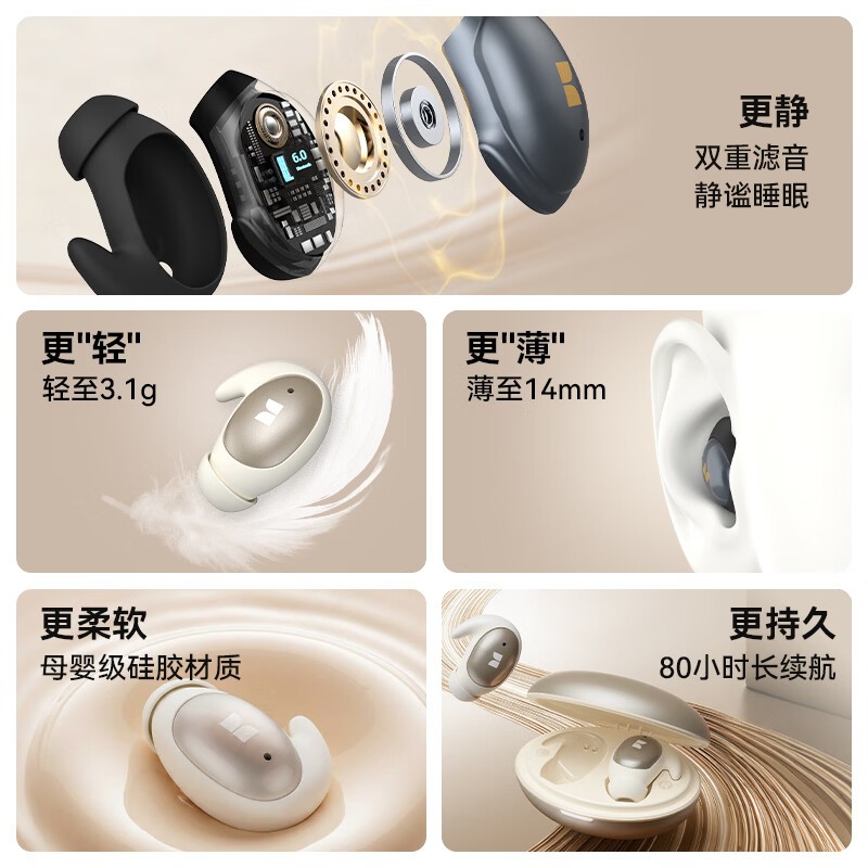 ħ��Sleep Ear100˯�߶���65Ԫ��