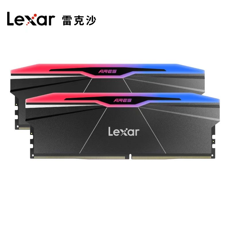 雷克沙 DDR5内存条 24G*2 48G套条 6000 c28 RGB灯条