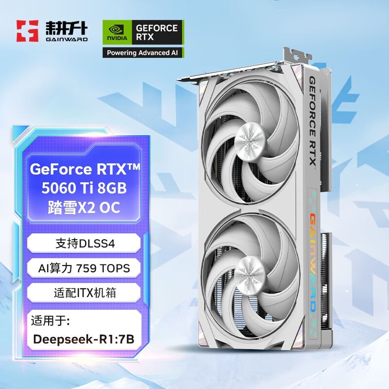  GeForce RTX 5060 Ti 8GB ̤ѩX2 OC