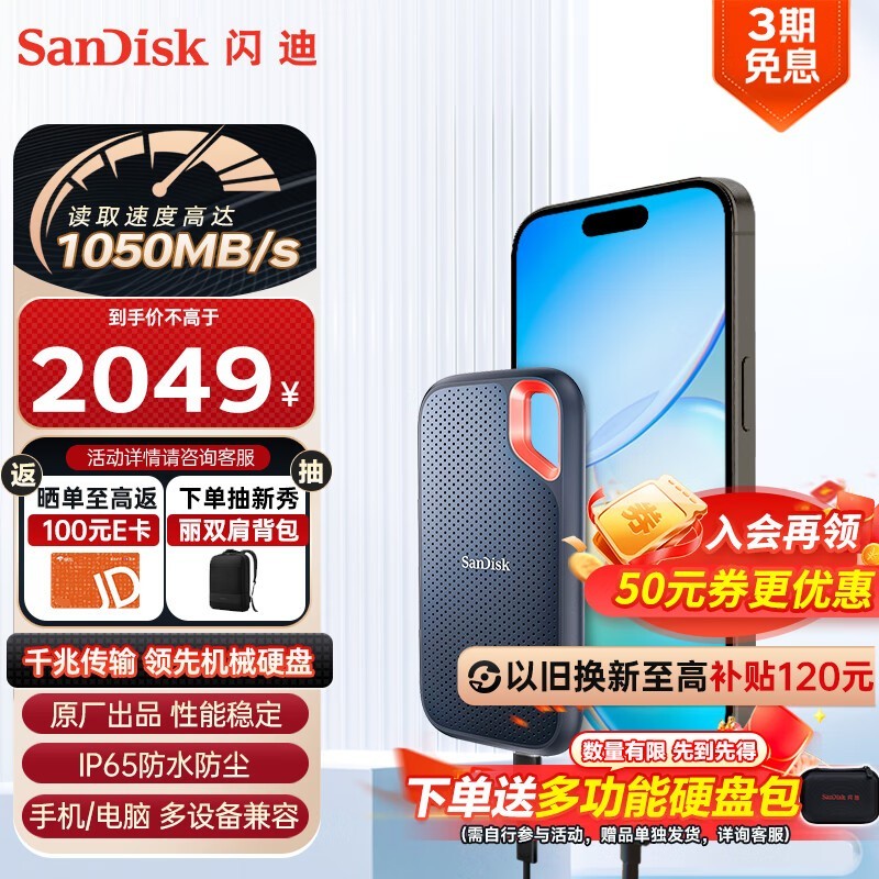 SanDisk E61 4TB̬2046Ԫ