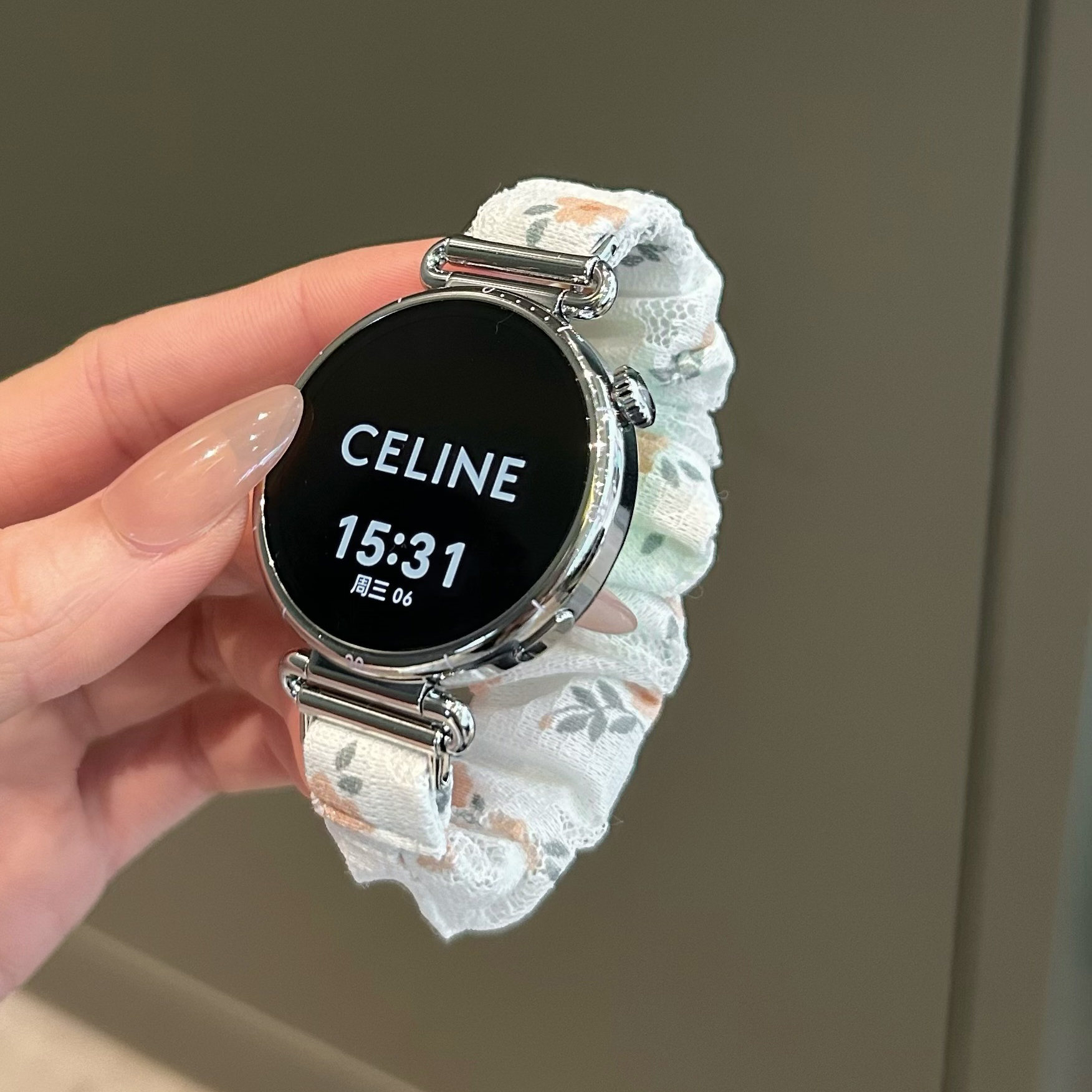 圣铂 适用华为gt6pro手表表带gt6新款碎花发圈表带gt5/4弹力watch5pro智能手表watch5/4小雏菊女款gt4pro创意腕带