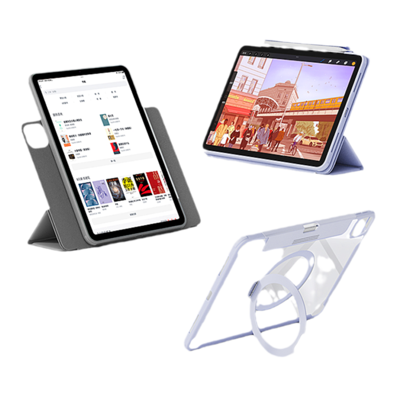 Inateck iPad Pro 11寸 Air4/5 磁吸亚克力全包保护套