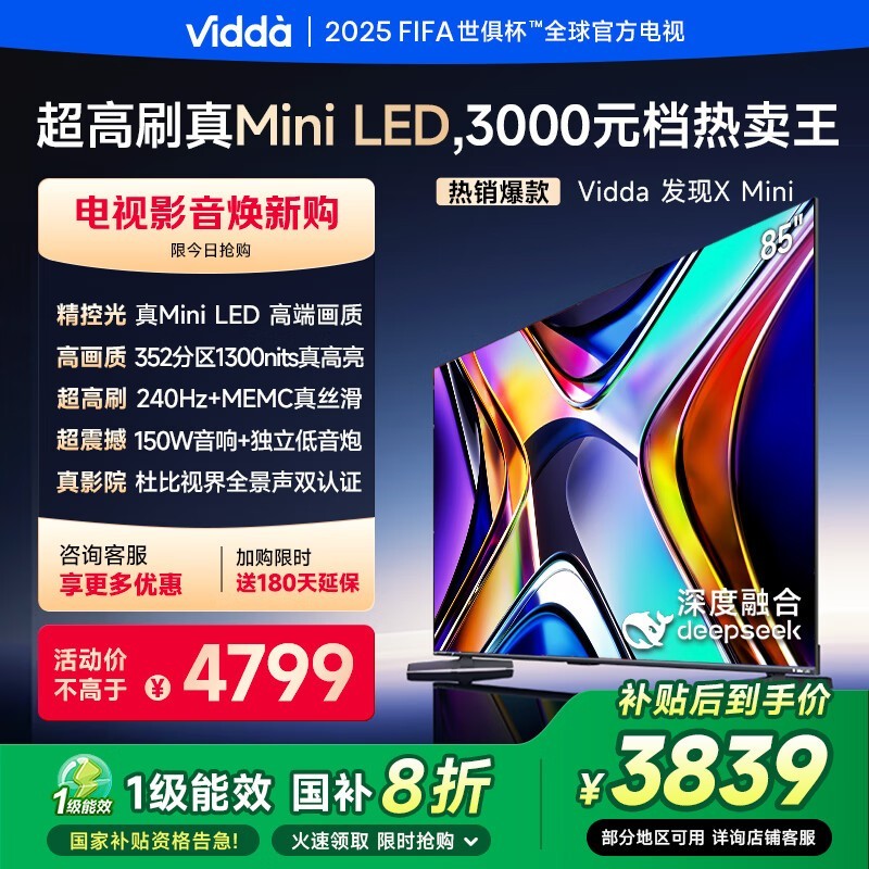 Vidda X Mini 85V1N-X Һʱػ