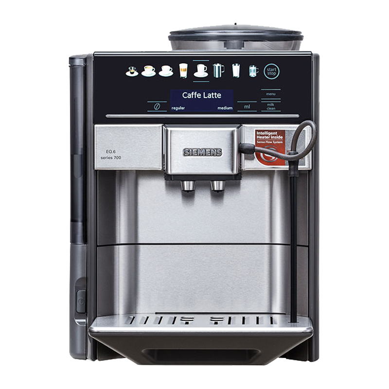 西门子 EQ.6系列 TE607803CN 全自动咖啡机 银色