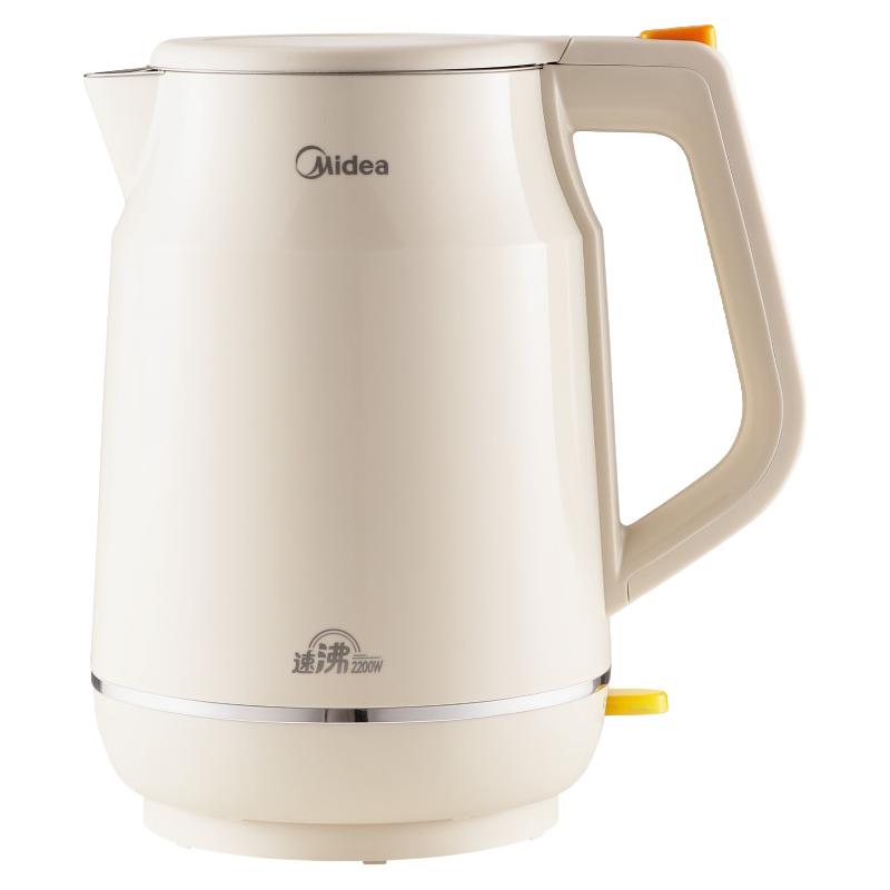 美的 烧水壶2025家用电热水壶316L不锈钢大容量自动速沸煮开水