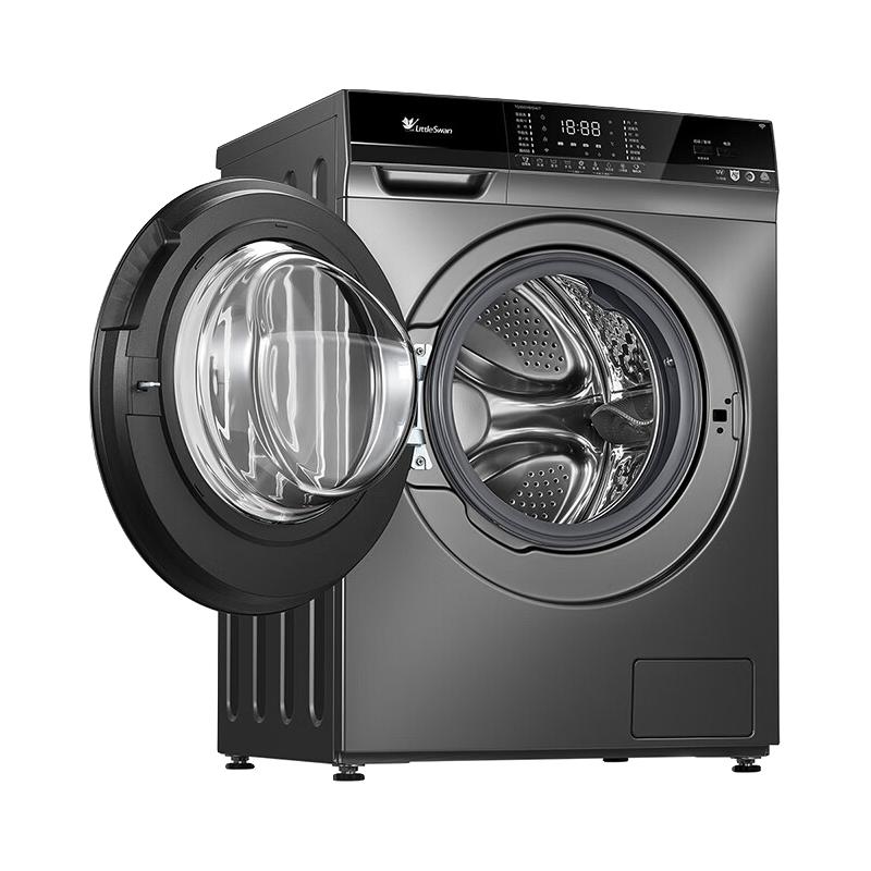 小天鹅 滚筒洗衣机全自动 浣彩系列 智能投放 紫外线除菌 超薄机身 10公斤 TG100V610AIT