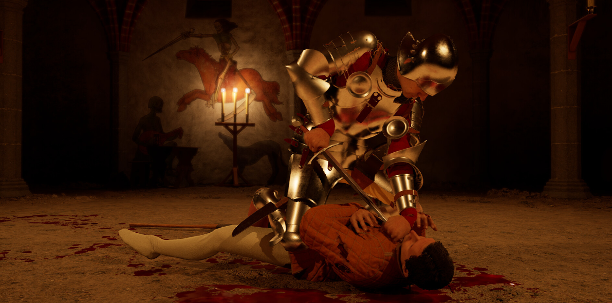 写实中世纪格斗盛宴!5060雪域冰龙保障《HalfSword》的每一场战斗