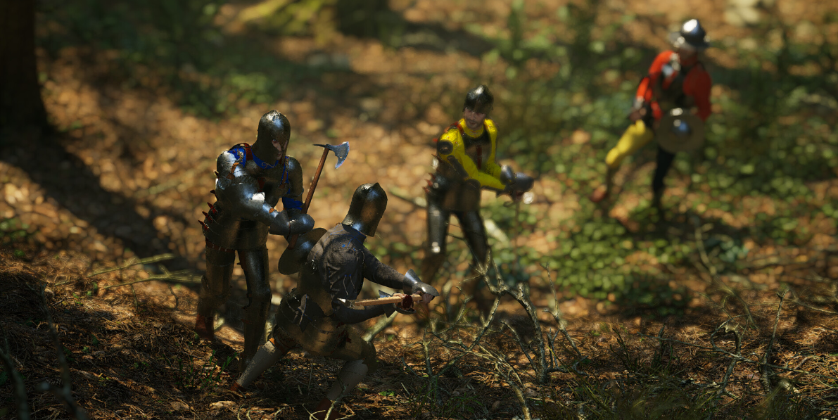 写实中世纪格斗盛宴!5060雪域冰龙保障《HalfSword》的每一场战斗