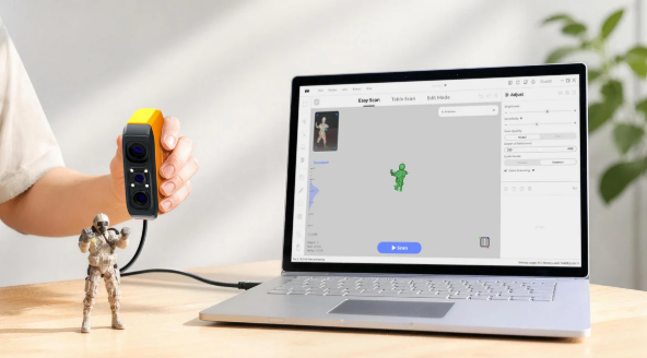 ��ľ�״�3DMakerproFox��������ͥSTEM����3Dɨ�������飬�ô��ⴥ�ֿɼ�