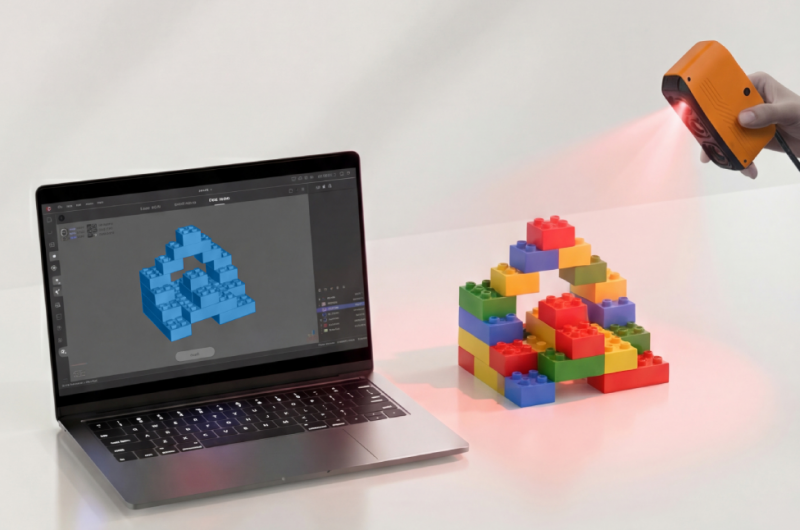 ��ľ�״�3DMakerproFox��������ͥSTEM����3Dɨ�������飬�ô��ⴥ�ֿɼ�