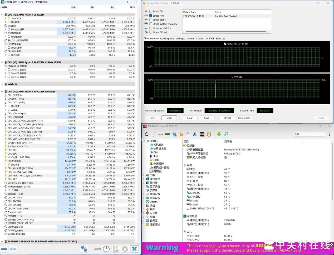 ʯ PULSE B850MP WIFI 7 9800X3DԼ۱ȴ