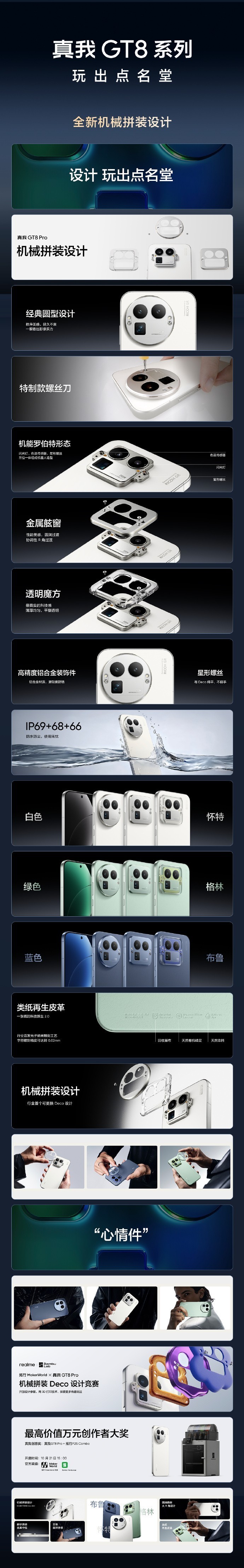 真我GT8系列发布会汇总:街拍神器+越级标准版