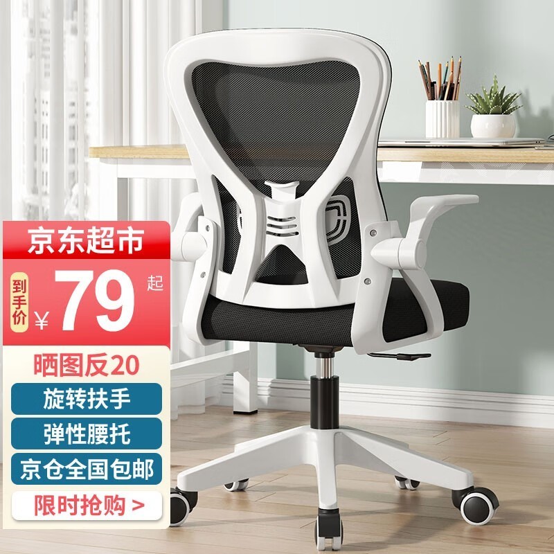 VWINPER人体工学电脑椅限时特惠79元