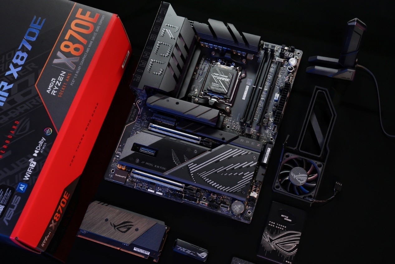 ��˶ROG X870E APEX������9850X3D��4�Ƶ��¼