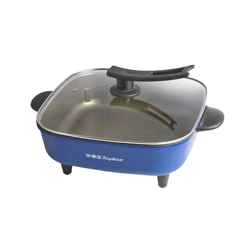 荣事达 电热火锅RHG-136B8(T) 升级钛涂层内胆7L超大容量加深加宽