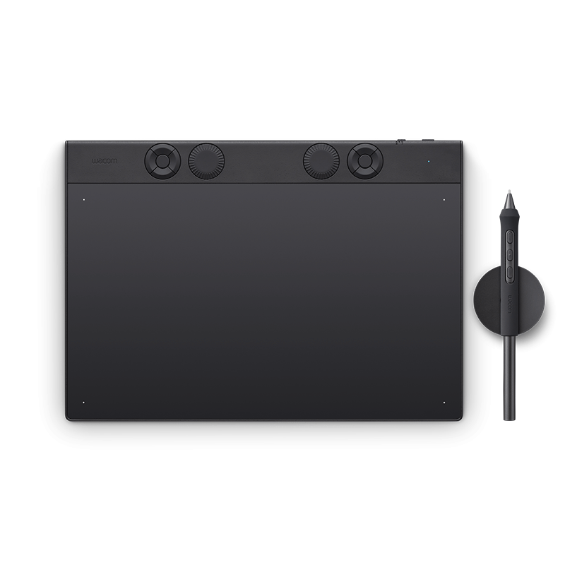 和冠 新品Wacom数位板PTK670专业级IntuosPro绘图手绘板