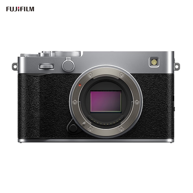 富士(FUJIFILM)X-E5/XE5 微单相机 单机身 4020万像素 7档五轴防抖 胶片模拟拨盘 6k30p视频拍摄 银色