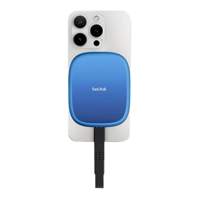 闪迪 E62C 三防苹果磁吸移动固态硬盘1000MB/s