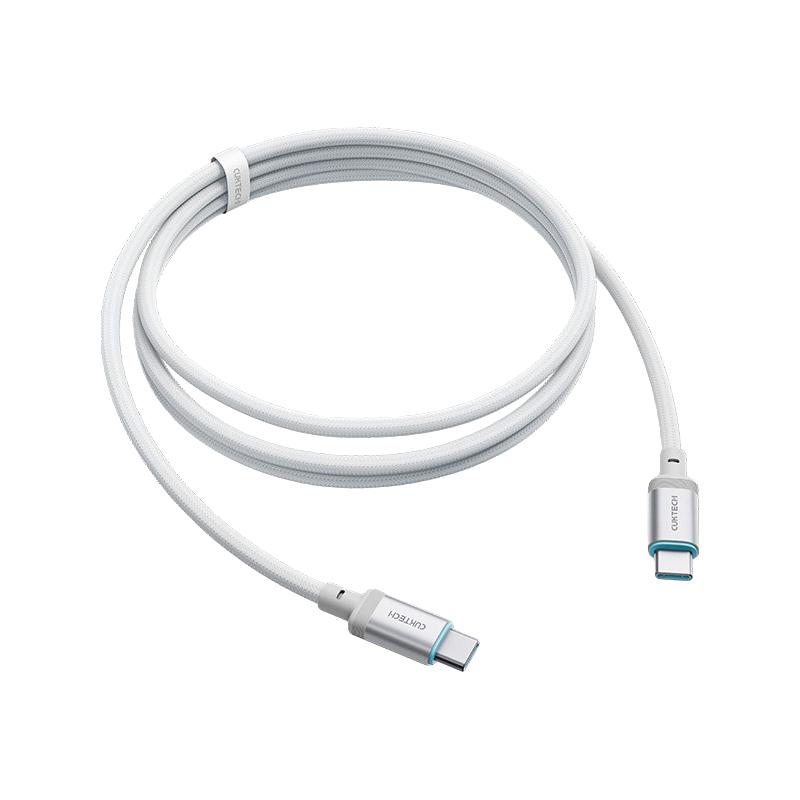 酷态科 CP编织6A充电线适用苹果17ProMax数据线iPhone16超级快充手机iPad平板2米车载15双typec闪充usb